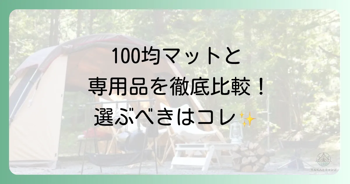 【徹底比較】100均マット vs 専用品 どっちを選ぶべき？